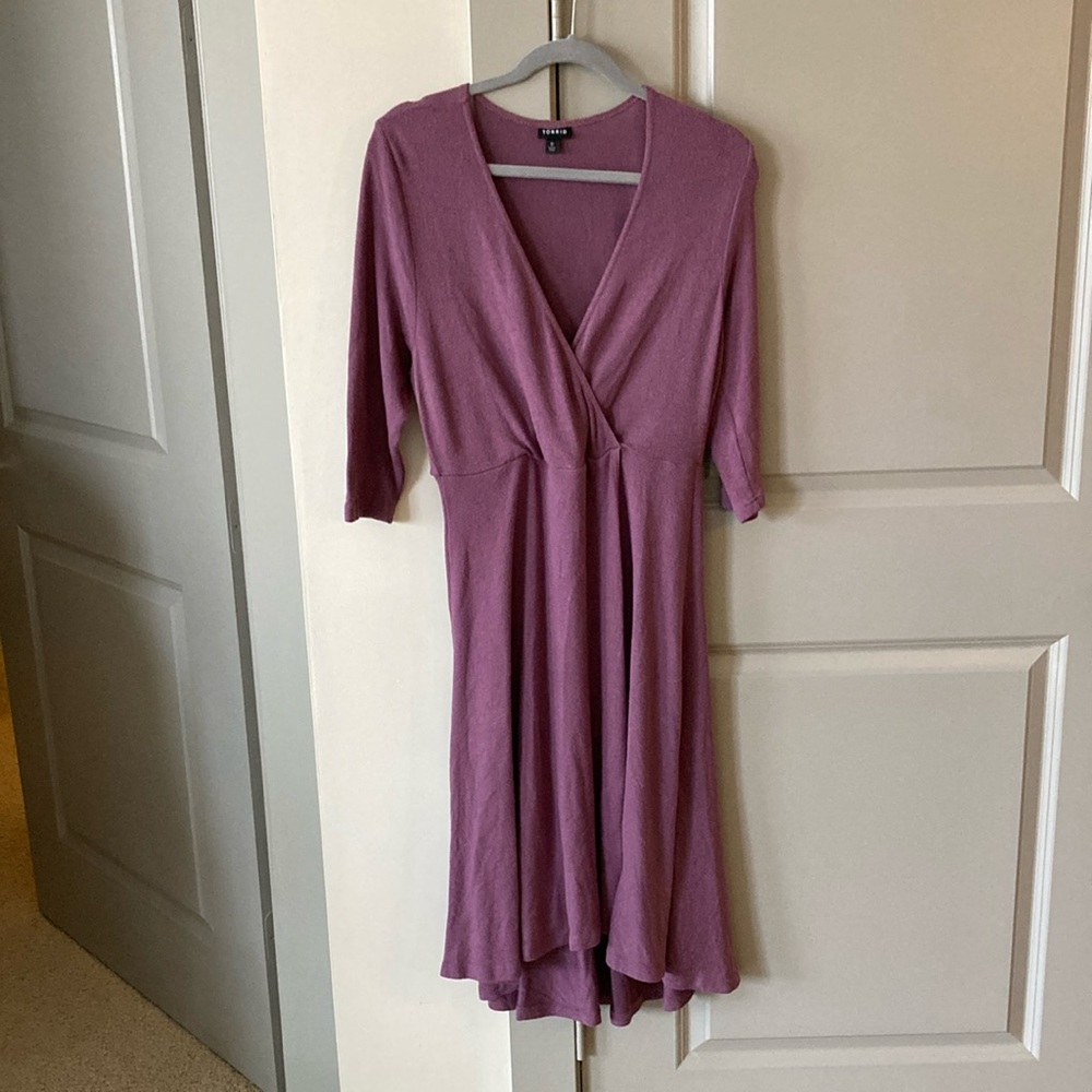 Torrid Faux Wrap Dress Size 0